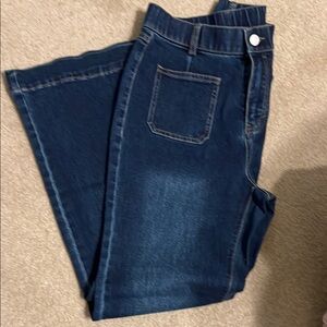 Dark Blue Denim Jeans